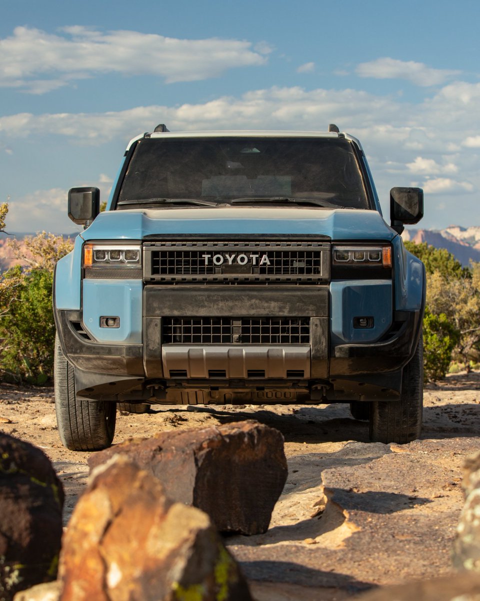moderntoyota's tweet photo. Reborn to conquer. The all-new 2024 Land Cruiser: https://t.co/H4Yv7EEanw https://t.co/IsOROUKXf2