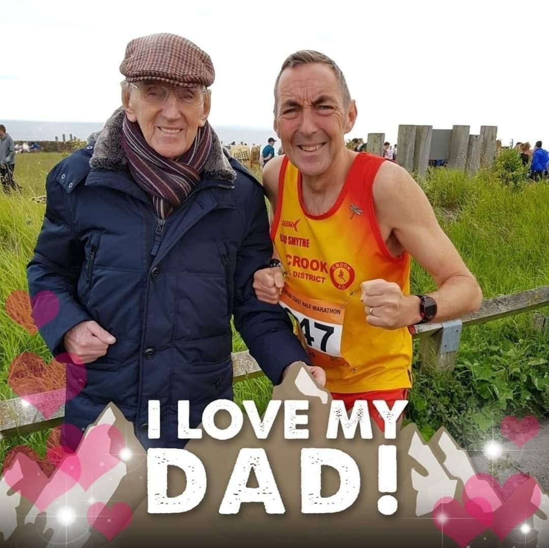 LordSmythe's tweet photo. The hardest parkrun ever this morning- my Dad passed away last night, that Herrington parkrun was for you Dad #DadRIP #parkrun #lovedad #loveparkrun #Runstreak day 6,089 #RunEveryDay https://t.co/frA4K7Qxhk