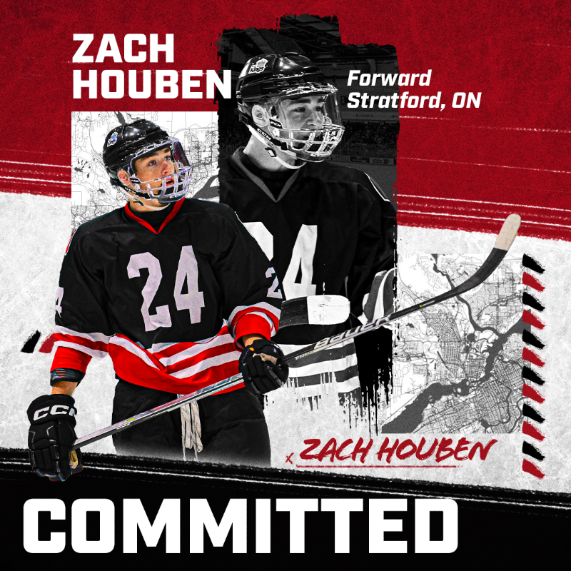 Ottawa67sHockey's tweet photo. Forward Zach Houben has signed an OHL scholarship and development agreement with the team.

Welcome to Ottawa, Zach!