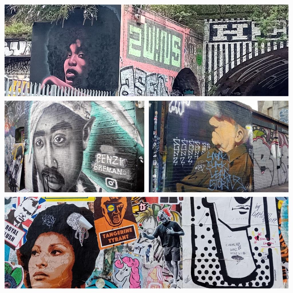 mirariberasa's tweet photo. ๐#StreetArt ๐ค#London ๐ค
#Murals
#PasteUps
#PosterArt
#Graffitti
#BrickLane https://t.co/n7iEySSY57