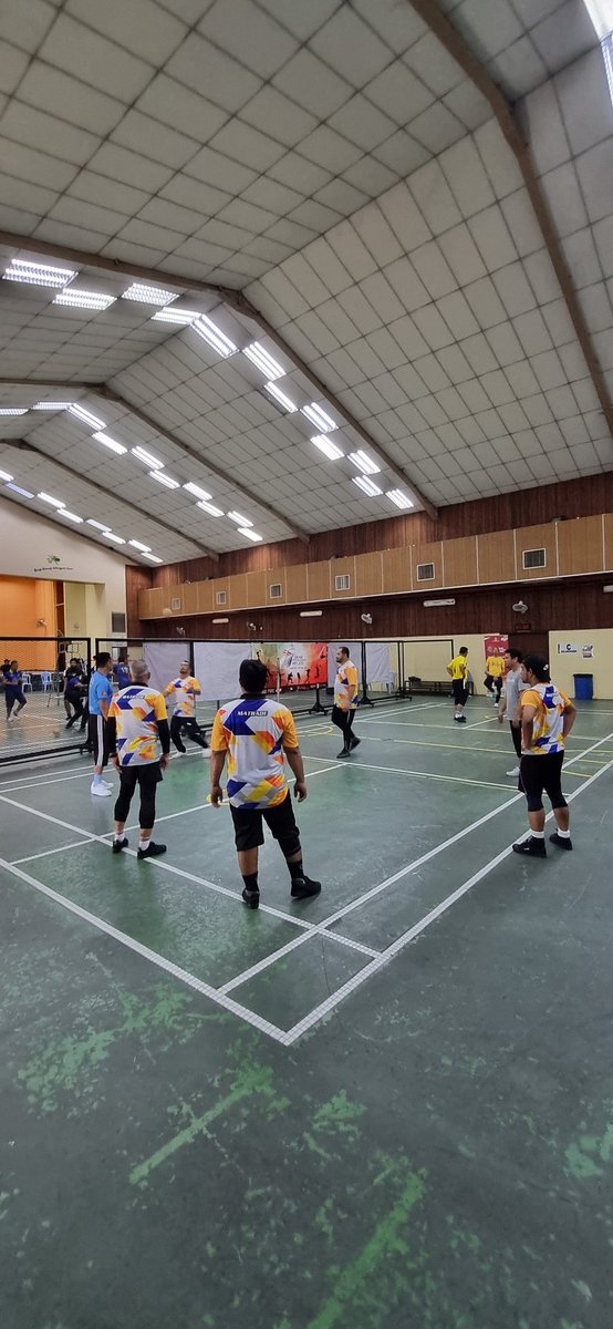 shahrulmiza9101's tweet image. Corat coret acara Sepaktakraw di Sukan Antara Agensi MITI 2023 #SAAM2023 bertempat di Subang Jaya, Selangor. Alhamdulillah kami berjaya meraih tempat ketiga. #MATRADE