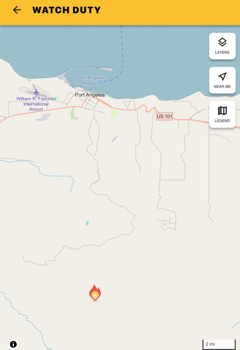 Wa_fire_watch's tweet photo. #EaglePointFire This fire was not messing around, it blew up quick and is producing a ton of smoke and is 6 acres, 2 helicopters are on scene the fire is just south of Port Angeles causing no evacuations right now!!! https://t.co/eL7EjuePgr