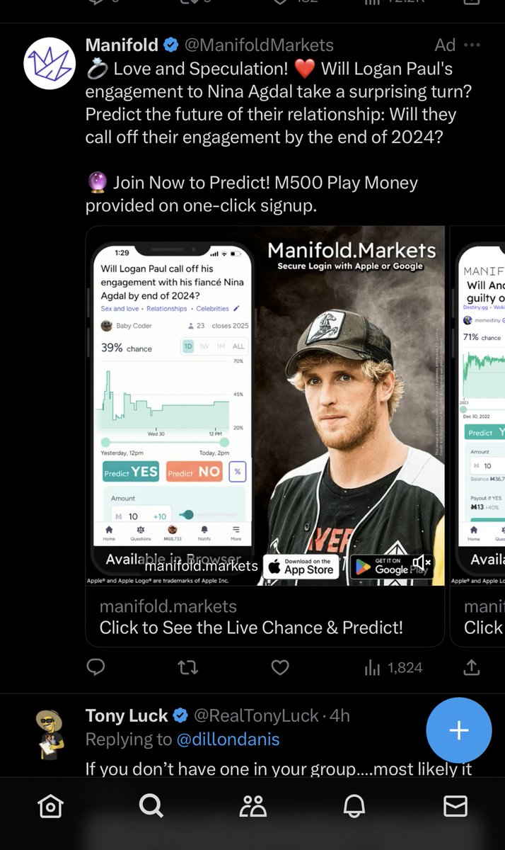 dillondanis's tweet photo. No way I just got this ad 😂 https://t.co/Pr0p1vzNZx