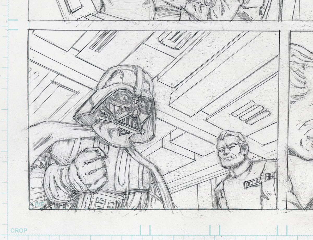 Excerpt from my comic project, Vader and Imperial officer.
#StarWars #comics #starwarscomics #art #DarthVader #sequentialart #artist #starwarsfanart #sketch #drawing #anewhope #empirestrikesback #returnofthejedi