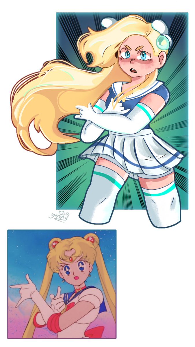 elbichoXD123's tweet photo. #FionnaandCake
Un poco de sailor moon✨🌟👩🏼😼 https://t.co/yszMfppqXW