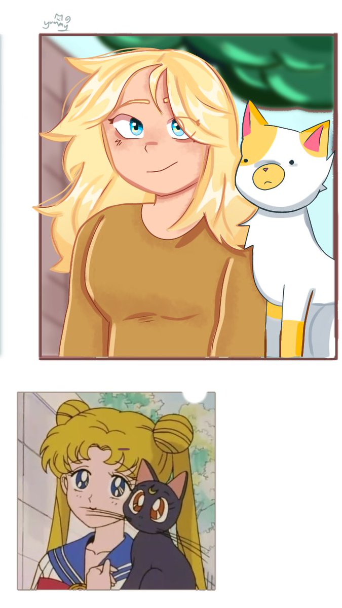elbichoXD123's tweet photo. #FionnaandCake
Un poco de sailor moon✨🌟👩🏼😼 https://t.co/yszMfppqXW