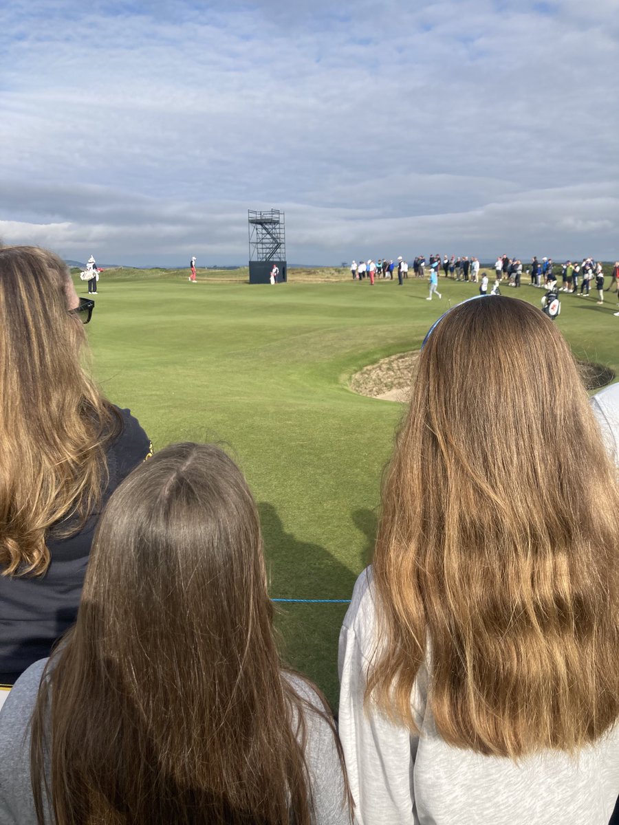 Davehodge74's tweet photo. Great couple of days at the @WalkerCup with the family at @TheHomeofGolf ,20 years since I last watched the match #GantonGC, hoping for another #GB&I victory tomorrow ⛳️ ☀️ https://t.co/5mMjA0VGys