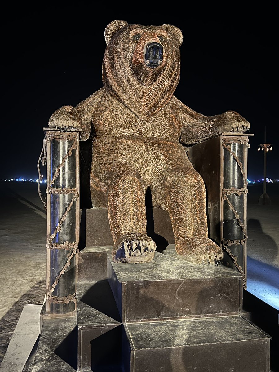 GeorgeLeeBaker's tweet photo. Before the rain… #burningman #delivers in #2023 #mustseetobelieve https://t.co/qHVQq1iMrR