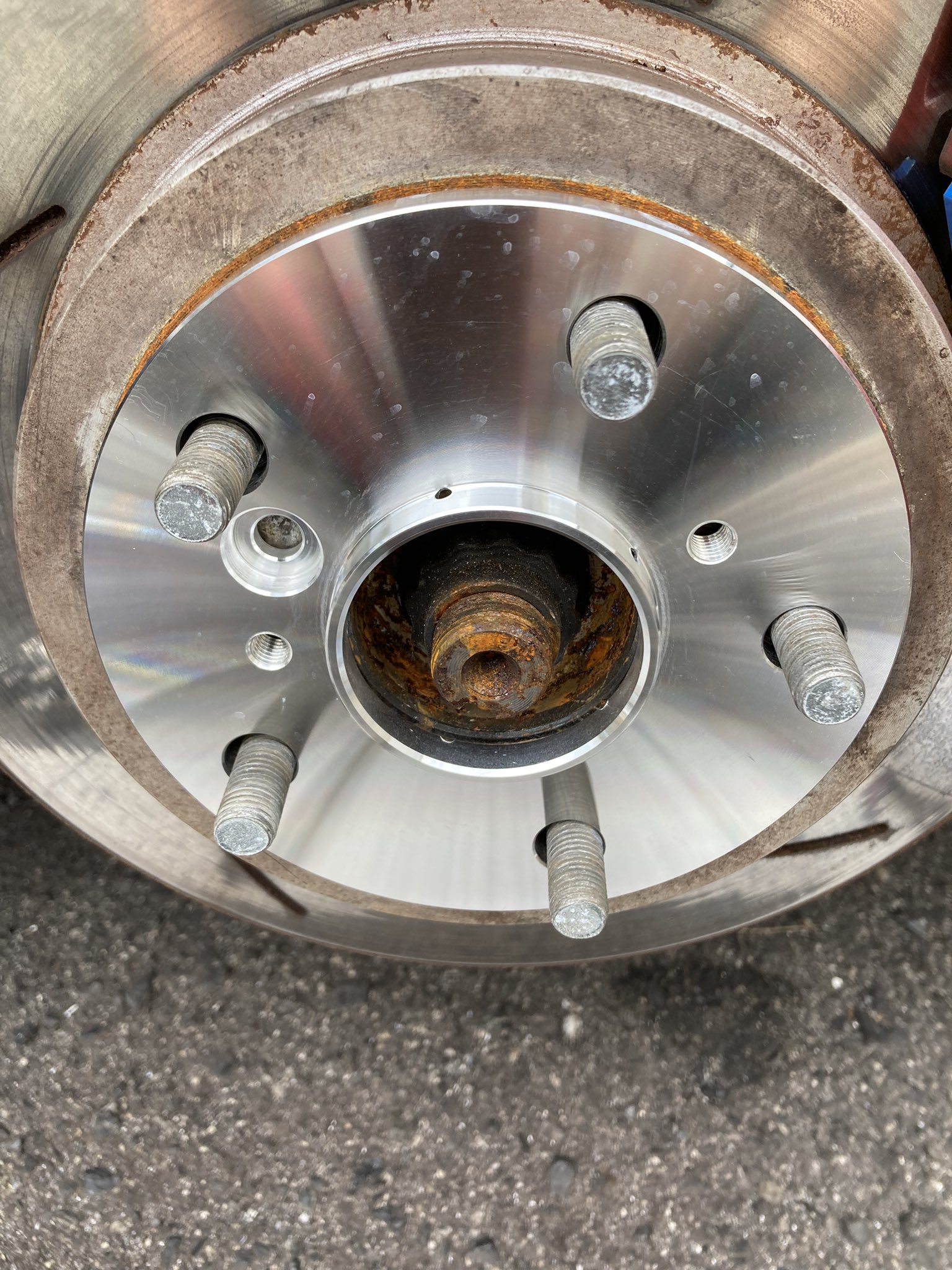 GRカローラ純正ホイールスペーサー　新車外し GRカローラ純正ホイールスペーサー 新車外し