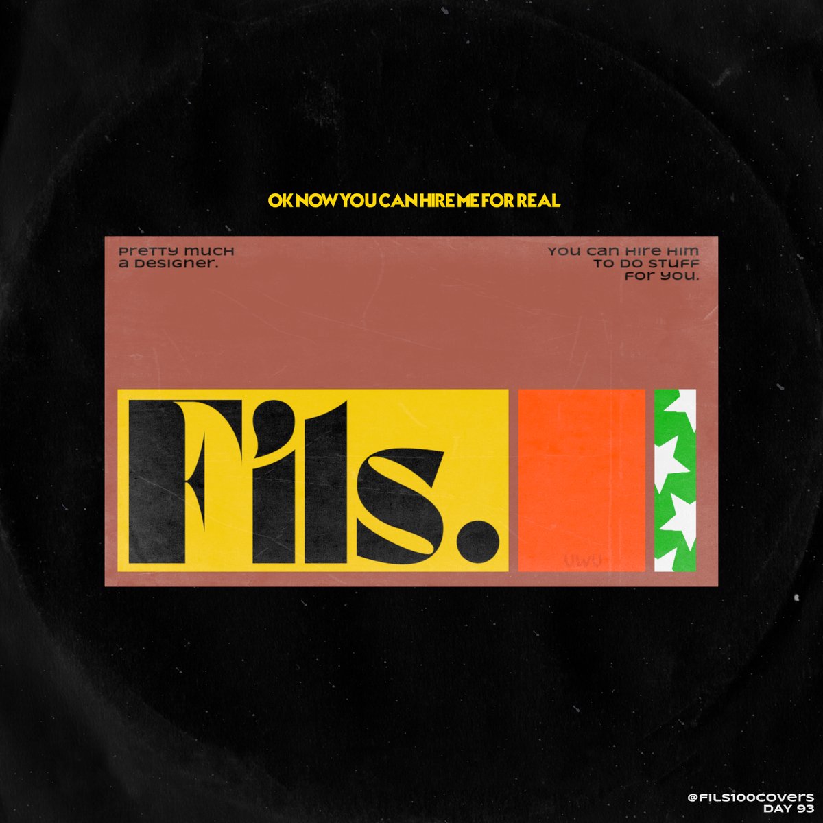 fils100covers's tweet photo. > DAY 93 (02/09/23) 

bet nobody was expecting the business card to drop 😎

#graphicdesign #challenge #gimp #coverdesign #coverart #design #designchallenge #businesscard #carddesign https://t.co/q7Yndg4773