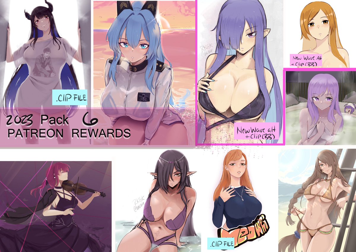 Rewards summary! 
New patrons during September can still receive these rewards after charges are completed 