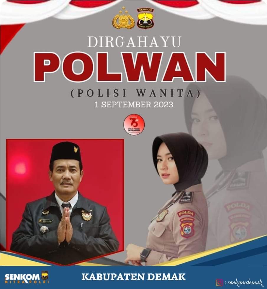 SenkomDemak's tweet photo. Dirgahayu ke-75 Polisi Wanita
@senkompusat 
@SenkomJateng 
@PolresDemak 
@prokompim_demak https://t.co/8tinYsmVgD