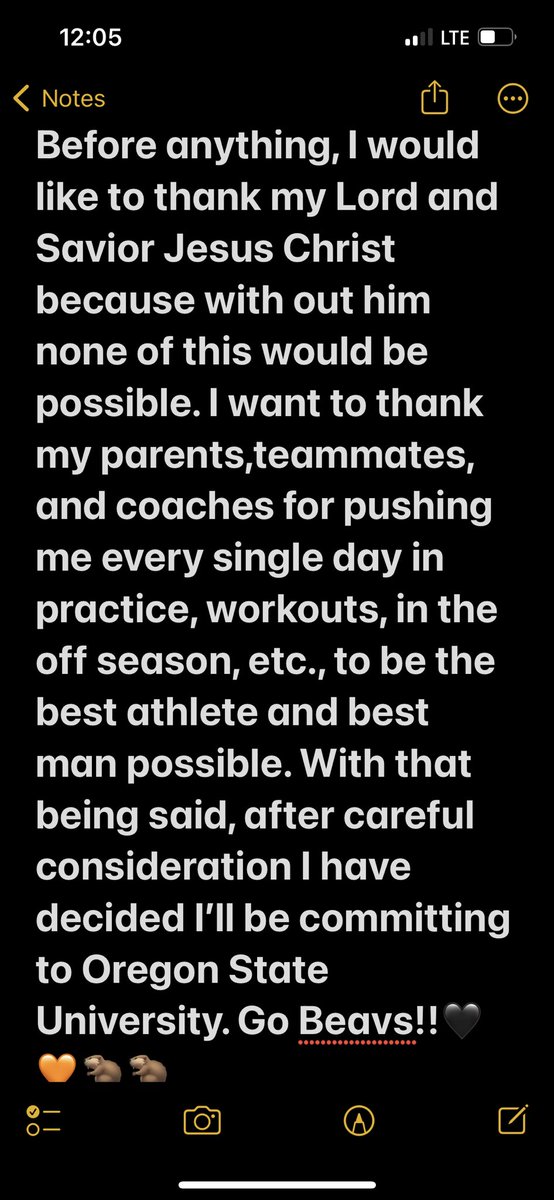 100% committed!! Go Beavs🖤🧡🦫 <a href="/BrandonHuffman/">Brandon Huffman</a> <a href="/BeavRecruiting/">BeavRecruiting</a> <a href="/BeaverBullpen/">Beaver Bullpen</a>