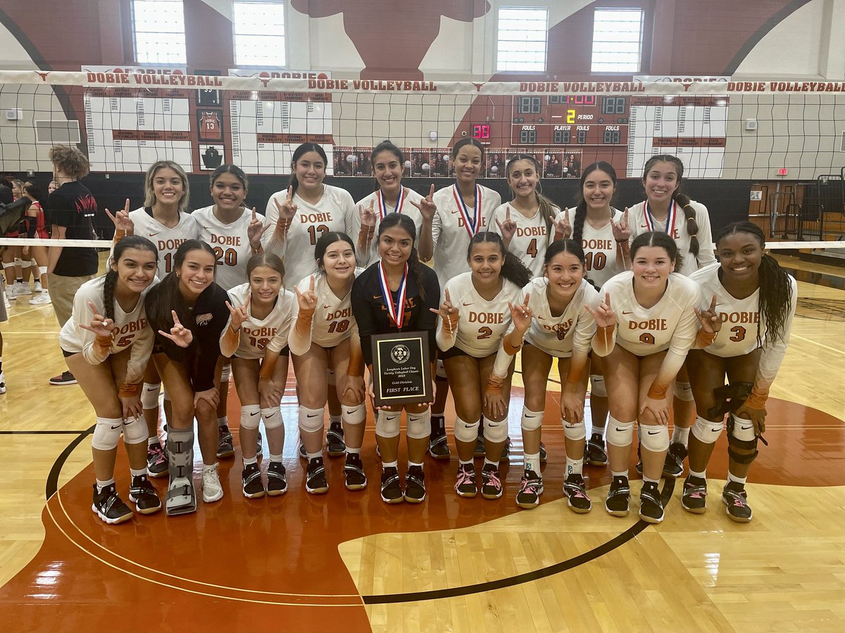 Congratulations to your 2023 Longhorn Labor Day Classic Champions—-DOBIE! 🧡🤘🏼🏐