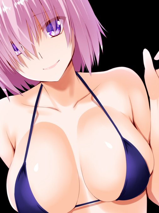 せんぱい…
二人っきりですね…

って迫ってくる肉食系マシュ。
魔力供給しちゃうぅう～～～～!
#FGO 