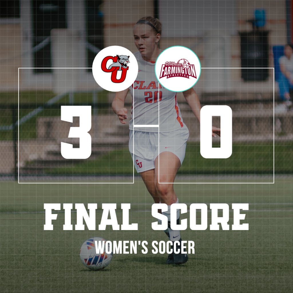 Women's Soccer Cruises to 3-0 Win Over Maine Farmington in Home Opener

Goals: Hubbard, Ramirez, Brown

Assists: Cohen, Stern, Ramirez

📰 bit.ly/3YYtWQd

#RollCougs