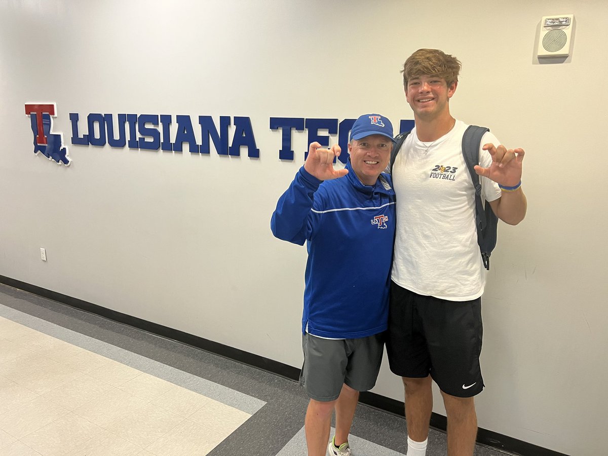 After a great conversation with coach <a href="/SCumbie_LaTech/">Sonny Cumbie</a> and <a href="/coachscottparr8/">Scott Parr</a> I am blessed to have received my first D1 offer from Louisiana Tech University <a href="/LATechSports/">LA Tech Sports</a> <a href="/cory_coach/">Coach Cory</a> <a href="/ScotsRecruiting/">Highland Park Scots Recruiting</a>