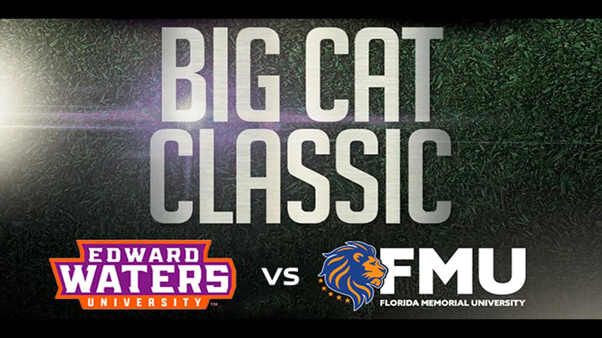 Florida Memorial leads 10-7, 12:19 to play, 2Q.

Watch #BigCatClassic LIVE on the EWU Tiger Broadcast Central: MyBCSN.net/watch/ewutigers 
or
YouTube: youtube.com/live/EVY7zqMxG…

#EWU #FMU #SIAC #TheSunConference #HBCUFootball #D2FB #NAIAFB