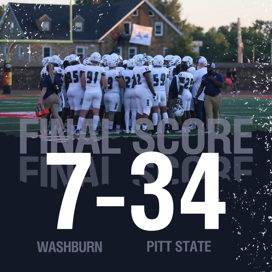 Ichabods defeated against the Gorillas Thursday, Aug. 31 in Carnie Smith Stadium. They played hard but ultimately lost.

Next game is Sept. 7 at home in Yager Stadium!

📷:<a href="/Kyle65_M/">Kyle Manthe</a> 

#skobods #ichabods #football #collegefootball #footballszn #washburnuniversity #washburnfootball