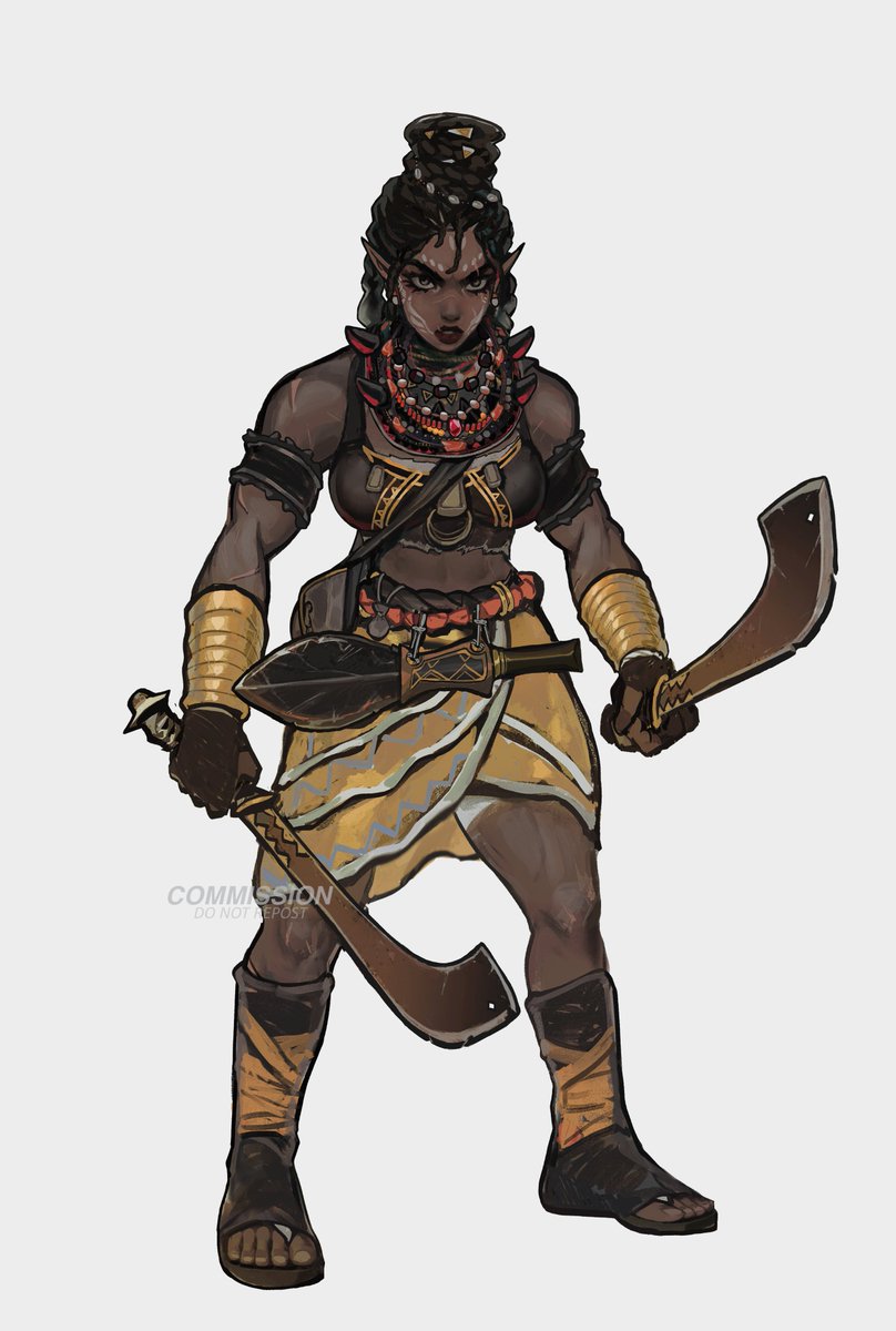 「Aziza Elves commission 」|peterchaiのイラスト