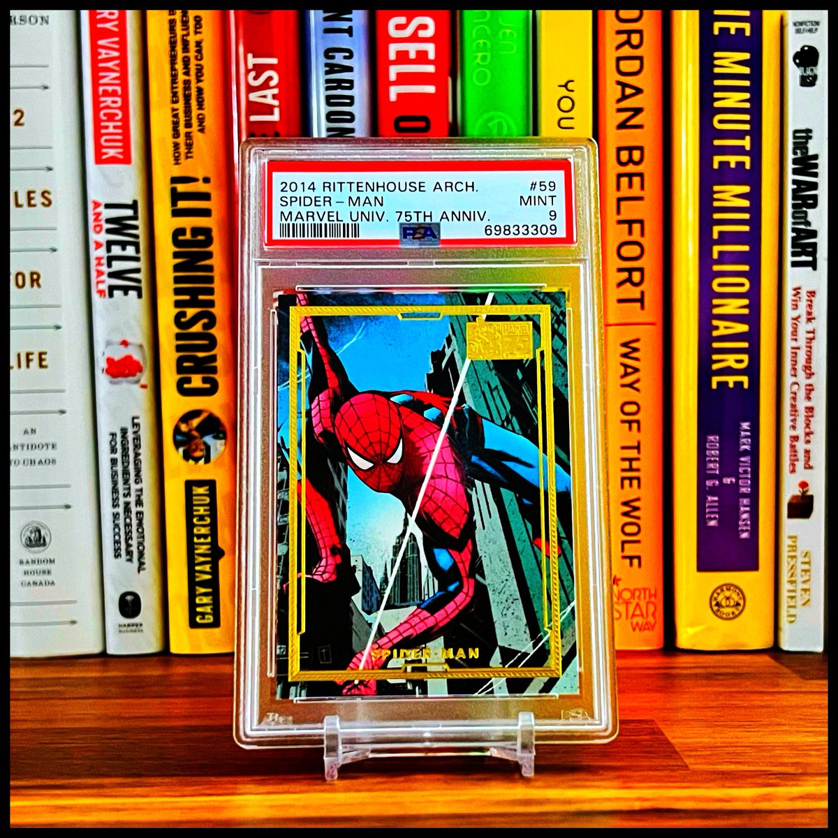 ✅ Spider-Man 2014 Rittenhouse Archives Marvel Universe 75th Anniversary.🔰

🤍 /75 Mint PSA 9 (POP 2). No 10’s. 

#marvelcards #marvel #SportsCards #cardcollection #thehobby #psa #tradingcards #spiderman #marvelcollector #MarvelComics