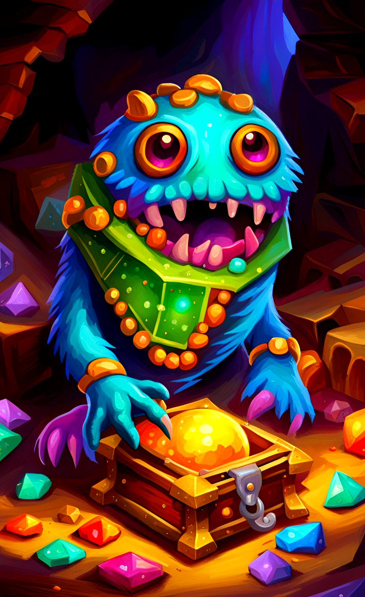 finalgamer89's tweet photo. #artideas #aiart #monster #monsterdesign #art #monsters #rpg #rpgmonster #fantasy #fantasymonster #mimic #mimicchest #artprompt #artidea #dnd #dungeonsanddragons #AIArtworks #AIArtwork #aiartcommunity #AIArtGallery https://t.co/EKiiNmkKtI