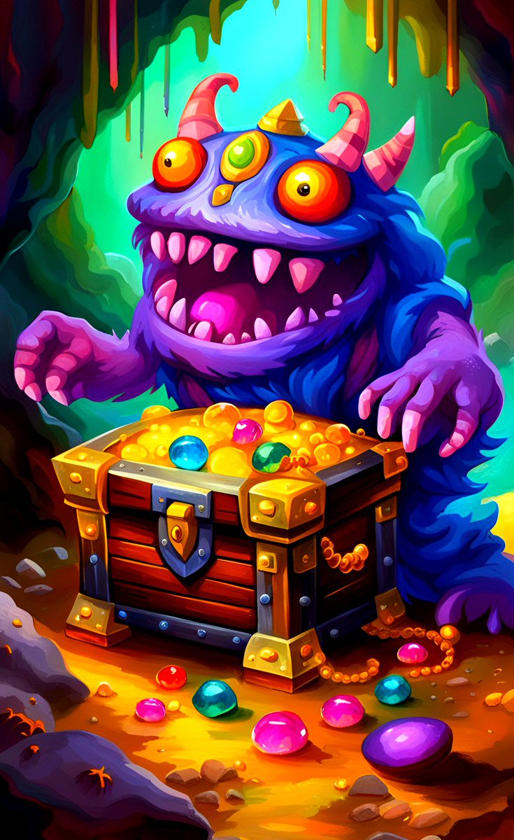 finalgamer89's tweet photo. #artideas #aiart #monster #monsterdesign #art #monsters #rpg #rpgmonster #fantasy #fantasymonster #mimic #mimicchest #artprompt #artidea #dnd #dungeonsanddragons #AIArtworks #AIArtwork #aiartcommunity #AIArtGallery https://t.co/EKiiNmkKtI