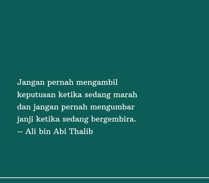 Jangan Membuat Keputusan Besar Saat Sedang Marah dlvr.it/SvXz7M