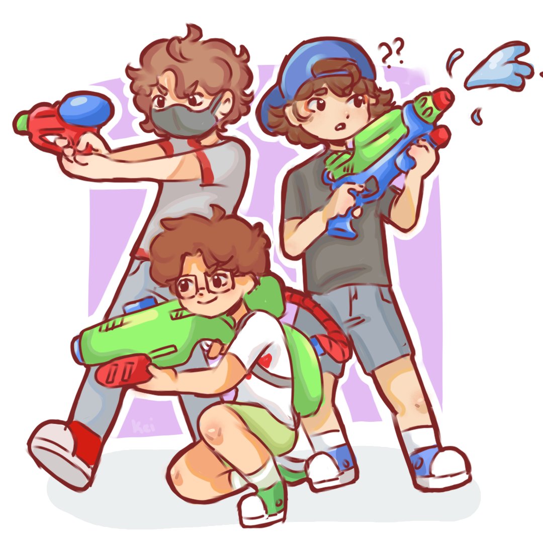 they cause mischeif all day everyday!!

rts are so cool!!
#ranboofanart #sneegsnagfanart #slimeciclefanart #rgbtrio