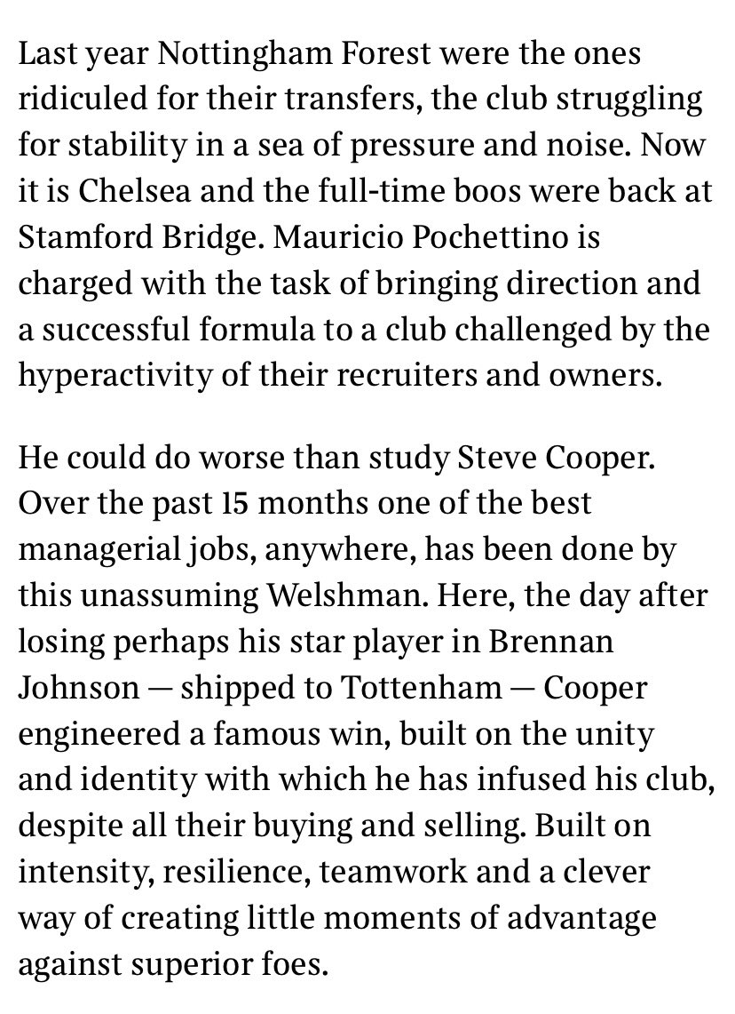 So much pride in these two paragraphs… #nffc 

thetimes.co.uk/article/0389f1…