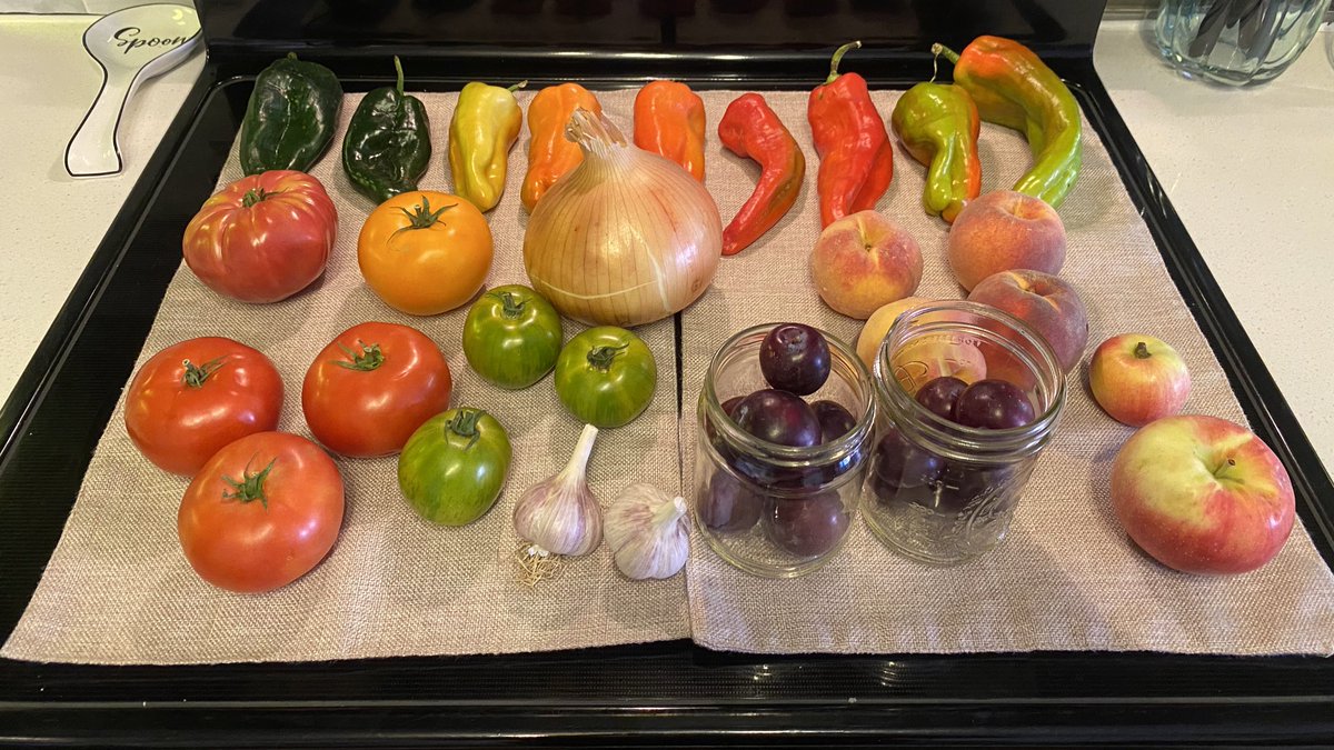 Farmer's market haul today 😌🍅