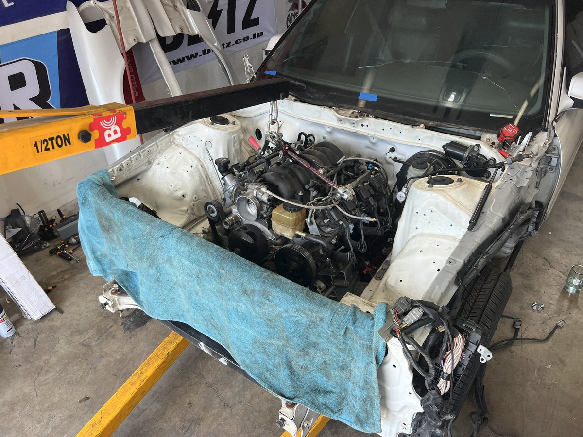 AnsonIceFactory's tweet photo. Motor is in boiz #lsx83 https://t.co/fE3K5YpvIq
