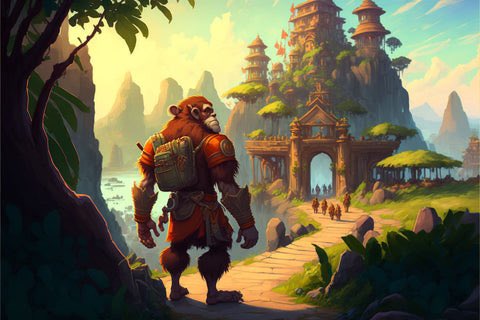 Immerse yourself in the enchanting world of Apetopia. Explore dense forests, meet wise ape communities, and witness the vibrant harmony of nature. It's an adventure like no other.