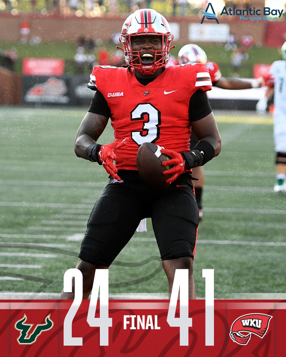 WKUFootball's tweet photo. 𝙎𝙀𝙀𝙄𝙉𝙂 𝙍𝙀𝘿 🔴

#GoTops | #TopsOnTop https://t.co/7zaTCKLT7r
