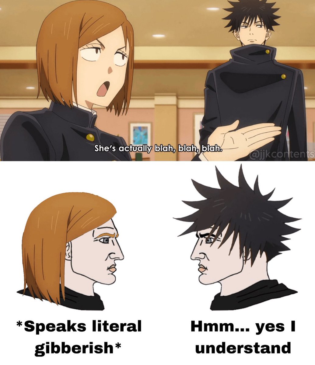 AnimeePost's tweet photo. The real cursed speech technique https://t.co/7EZhry7tbv