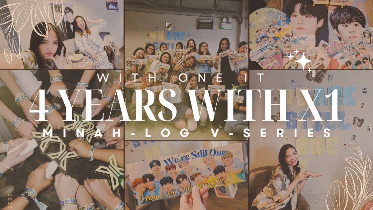 woodzunshine's tweet image. New VLOG! Hihi 🫶

Minah-log 민아로그 (V-SERIES): 
4 YEARS WITH X1 🦋 (Cupsleeve Event for X1 with ONE IT)

🔗youtu.be/lc5EBUQ3_8A?si…

#X1 #엑스원 #ONEIT #원잇 
@x1official101 @oneits_project