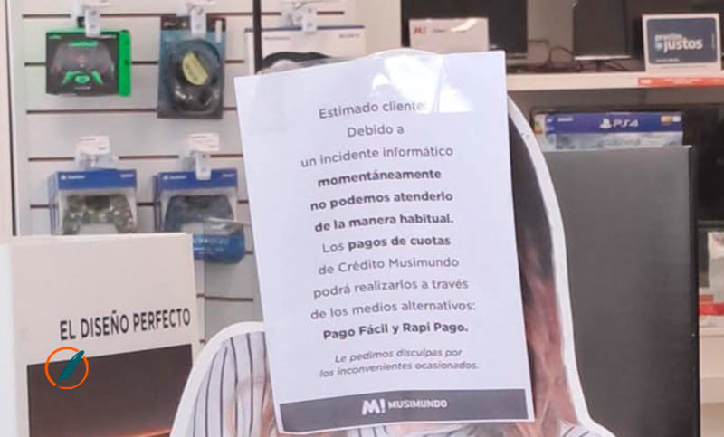 SeguInfo's tweet photo. ¿#Musimundo víctima de Ransomware? Busca Coordinador de Ciberseguridad y se contactan por GMail https://t.co/VDSRuCbhPZ https://t.co/CLMva6sNT3