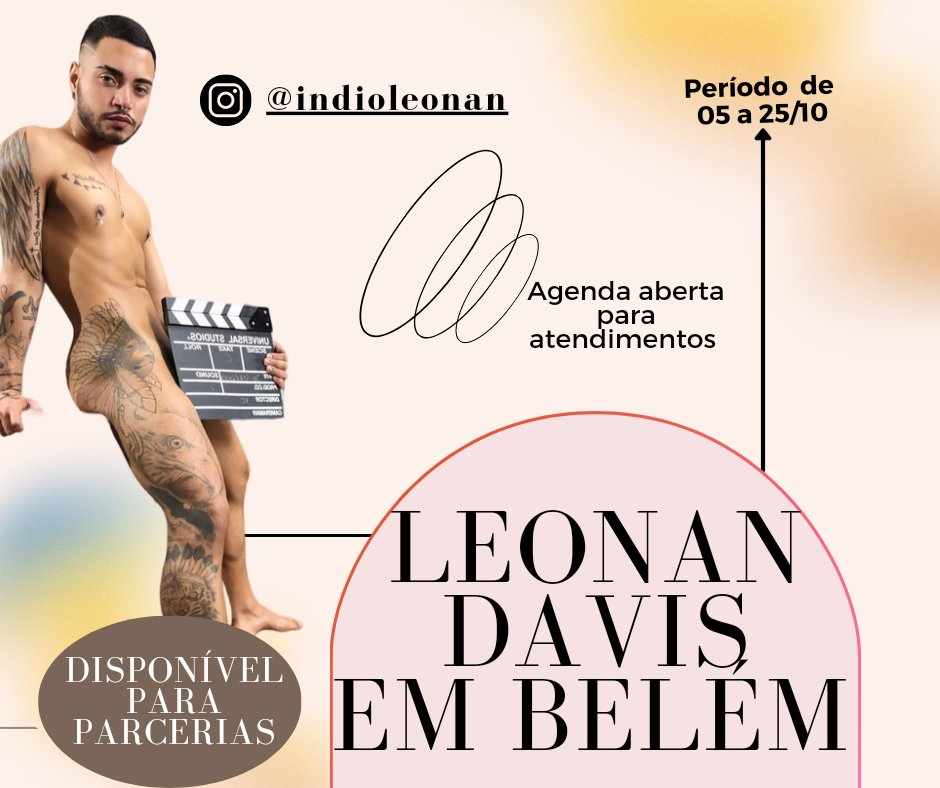 topbelosman's tweet photo. Em outubro, #Belem receberá @IndioLeonan em uma boa temporada.
Agenda aberta para viver bons momentos e para mais informações, só chamar no DM
@redemasculina @DOT_BOYS @BelemGay @showerhot_ @belemprazer https://t.co/nXPKwSAqP8