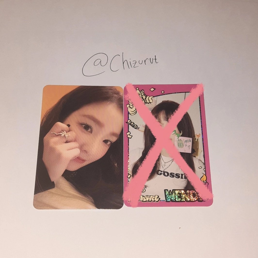 chizurvt's tweet photo. wts // want to sell

Irene trading card birthday selca

💰 117.000
✅️inc all fee
✅️bisa keep event
✅️bisa split pay
📍Padang

T. Lfb wts Tc birthday redvelvet https://t.co/peaWyG7gwy