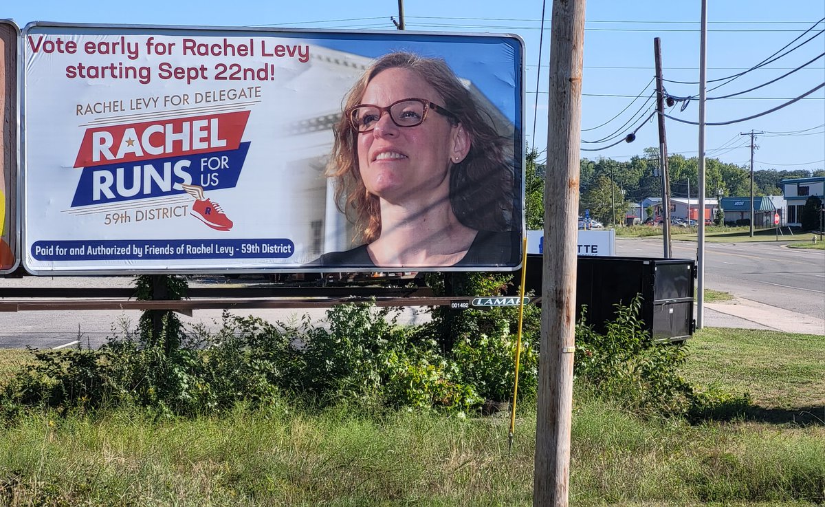 Have y'all spotted our billboards yet?

Today, I spied a #RachelRunsForUs billboard smack in the middle of my Home Hanover County. 

Let's gooooooooooo!

1/