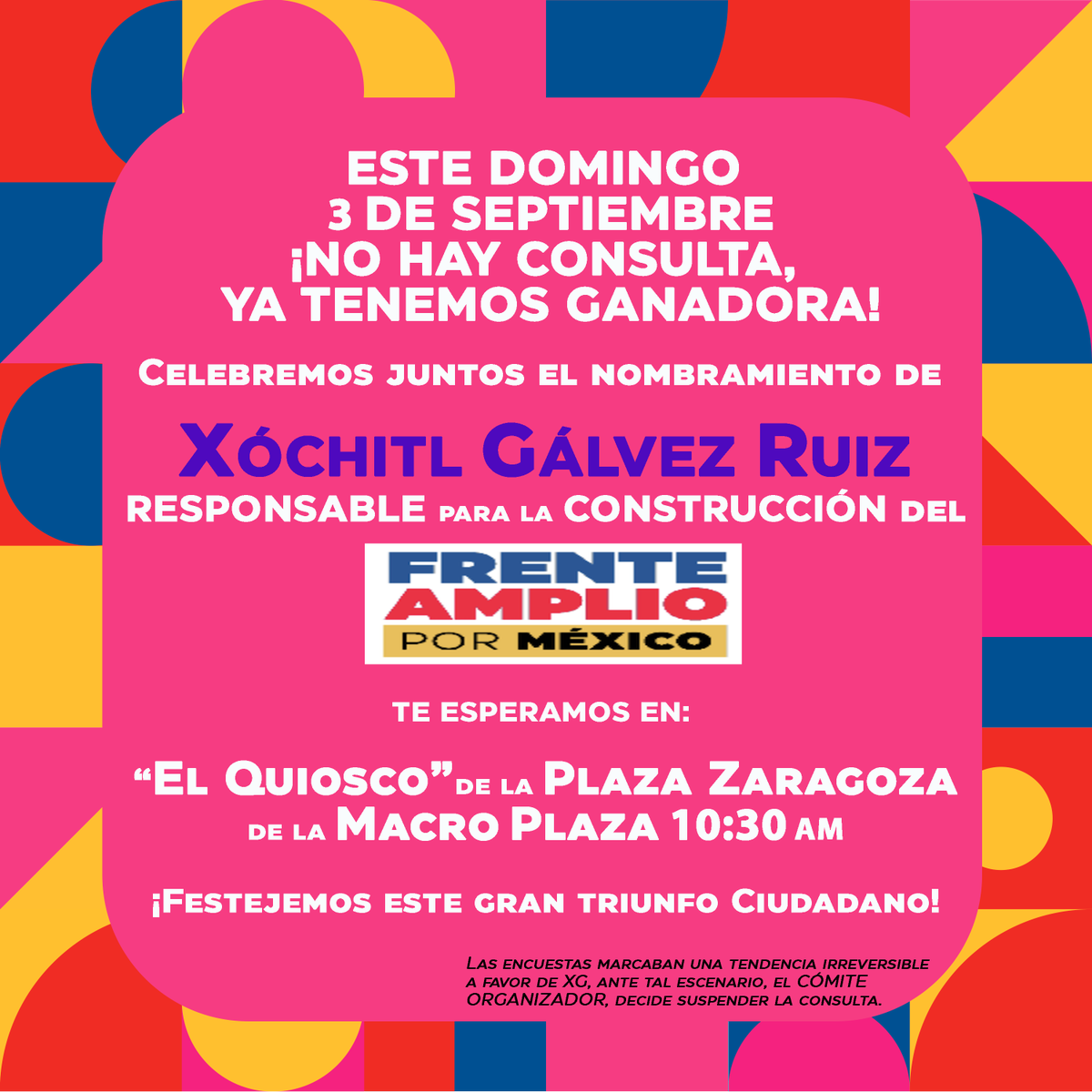 PC_NL_'s tweet photo. Todos a celebrar, tenemos un equipo preparado y fuerte en la oposición, que va a ser lidereado por una mujer sensible que ha hecho realidad sus sueños con determinación. No es caudillismo es conocimiento, planeación, trabajo coordinado de gente capaz. 
#MareaRosa 
#SeguimosE https://t.co/niJAIMuQsD