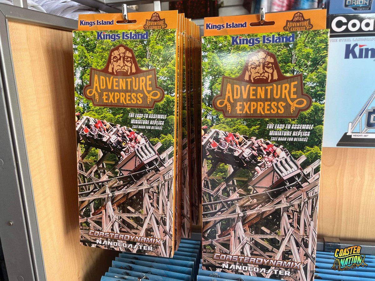 Coaster_Nation's tweet photo. New @CoasterDynamix kits are now available at Kings Island.

#coasterdynamix #kingsisland #coasternation @KingsIslandPR https://t.co/ZKShqNtdWd