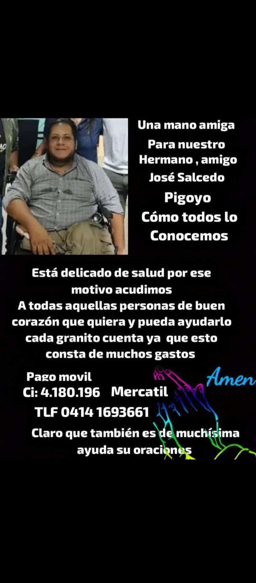 Si puedes colaborar se te agradecería 🙏🙏