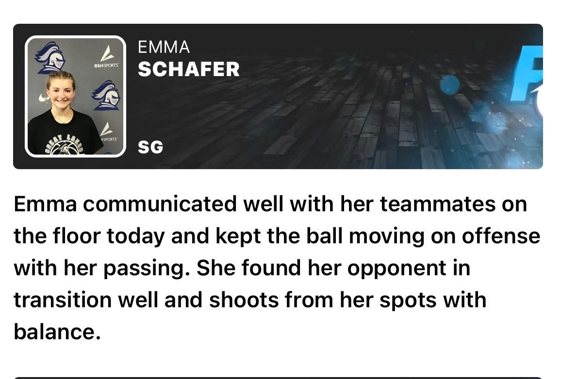 Emma Shafer (@emmashafer55) on Twitter photo Had an amazing time today at <a href="/GLCCWBasketball/">Great Lakes Christian College Women's Basketball</a> prospect camp . Thank you so much for having me!
<a href="/kaatyyy13/">Katy Shannon</a> <a href="/CoachRayKimball/">Coach Ray Kimball</a> <a href="/MIpremierbball/">Michigan Premier</a> <a href="/CoachColeCC/">Coach Cole</a> @BShepherdCC Had an amazing time today at <a href="/GLCCWBasketball/">Great Lakes Christian College Women's Basketball</a> prospect camp . Thank you so much for having me!
<a href="/kaatyyy13/">Katy Shannon</a> <a href="/CoachRayKimball/">Coach Ray Kimball</a> <a href="/MIpremierbball/">Michigan Premier</a> <a href="/CoachColeCC/">Coach Cole</a> @BShepherdCC