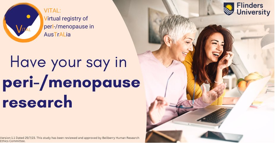 Did you know that 1/3 of Australians experiencing menopause have such severe symptoms they impede daily life & increase risk of suicide? Share your experiences of peri/menopause & shape research to understand this issue & improve care pathways for all ➡️ ow.ly/LPTS50Pzej0