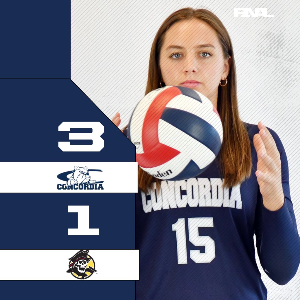 Concordia Bulldogs (@cunebulldogs) on Twitter photo π | FINAL: (2) <a href="/cunevolleyball/">Concordia Bulldogs Volleyball</a> def. (6) Park, 25-22, 25-16, 16-25, 25-23 (North Sioux City, SD).
CUNE: 8-0! #LevelUp π
Keck: 15 kills, 9 digs | Nordaker: 11 kills, 6 blks | Scott: 10 kills, 8 digs | Rodaway: 8 kills, 6 blks | Burtwistle: 46 asts, 2 aces | Gebhardt: 16 digs. π | FINAL: (2) <a href="/cunevolleyball/">Concordia Bulldogs Volleyball</a> def. (6) Park, 25-22, 25-16, 16-25, 25-23 (North Sioux City, SD).
CUNE: 8-0! #LevelUp π
Keck: 15 kills, 9 digs | Nordaker: 11 kills, 6 blks | Scott: 10 kills, 8 digs | Rodaway: 8 kills, 6 blks | Burtwistle: 46 asts, 2 aces | Gebhardt: 16 digs.