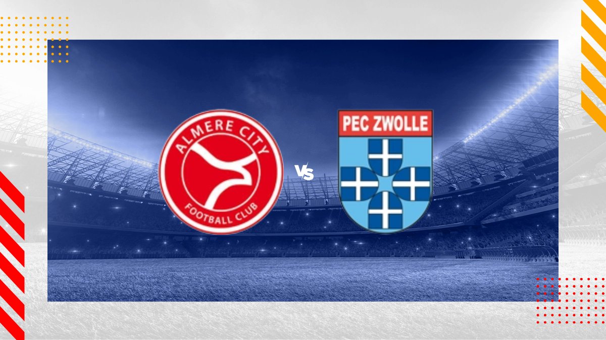 Full Match: Almere City vs Zwolle