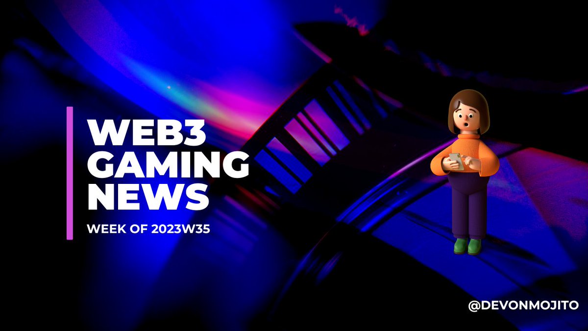 🎮 Exciting Developments in Blockchain Gaming this week! 🚀
Read the following threads for news of 2023W35👇