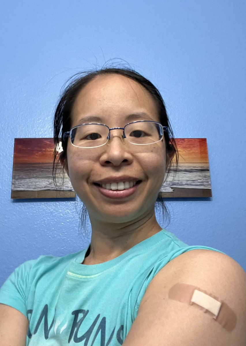 DrJenChen4kids's tweet photo. Not posting much on #MedTwitter anymore, but reminder that it’s the start of #FluShotSelfie season! Seriously, I saw multiple cases this summer, so wanted to start building antibodies early! #FightFlu #VaccinesWork #VaccinesSaveLives #FluBeforeBoo https://t.co/DHL66t1uTU