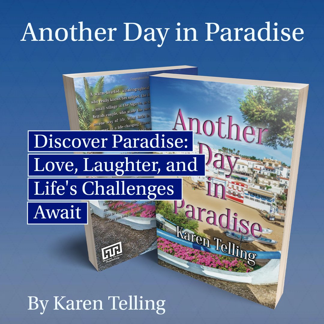 SHOUTmyBook's tweet photo. Worth reading - In paradise, challenges awaken resilience Karen & Nick's journey through Algarve intricately crafts a narrative of love, culture, and the fight for a brighter tomorrow. #ThreadsOfLife. @karentelling4 https://t.co/DryCjyzKO3 https://t.co/BiKNZlZeNp